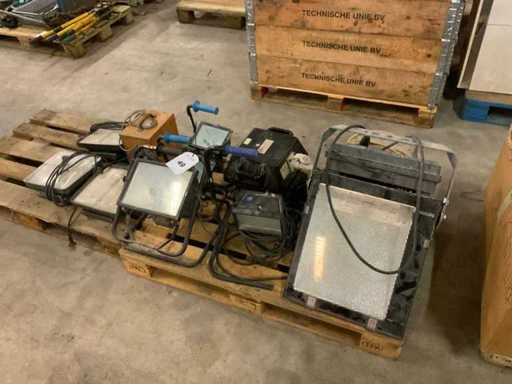 Construction lights (8x)