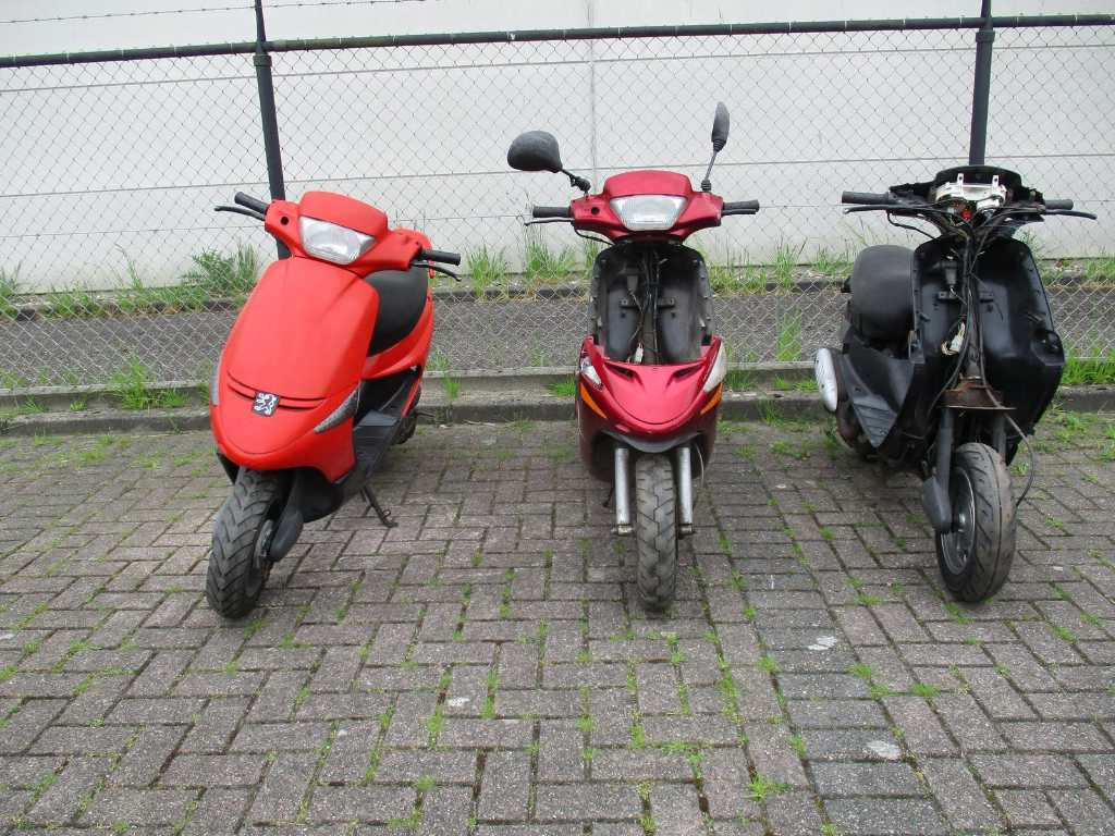 3x Peugeot Zentih (Fixer-Uppers) - Scooter - 2 Tact - Scooter
