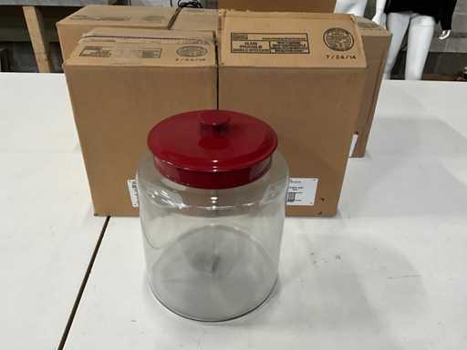 Słoik do przechowywania Anchor Hocking Montana (6x)