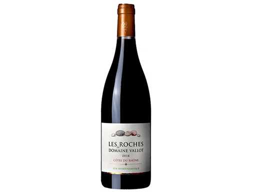 2016 - Les Roches - Domaine Vallot - Cote du Rhone - Vin Rouge (5x)