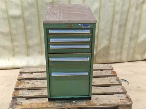 GÖDDE KOMPAKT Werkstattschrank 5-Schubladen mit Inhalt