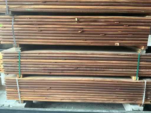 Geschaafde Okan plank (90x)