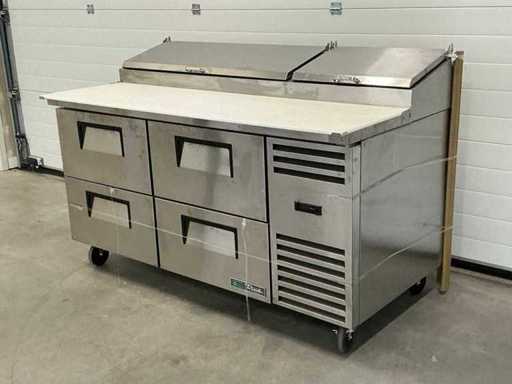 Vero banco da lavoro refrigerato / Saladette