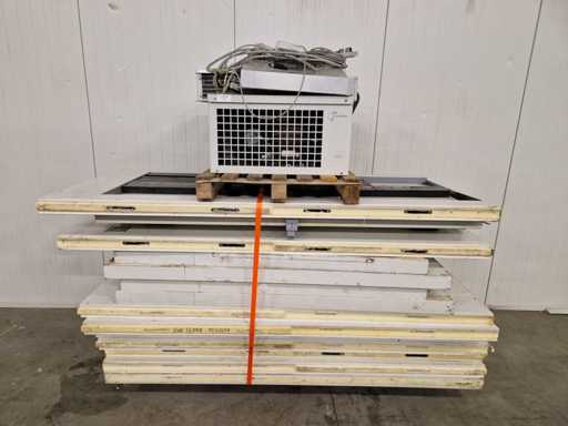 Keyfrost - Koel en vriescel - 348x121 cm