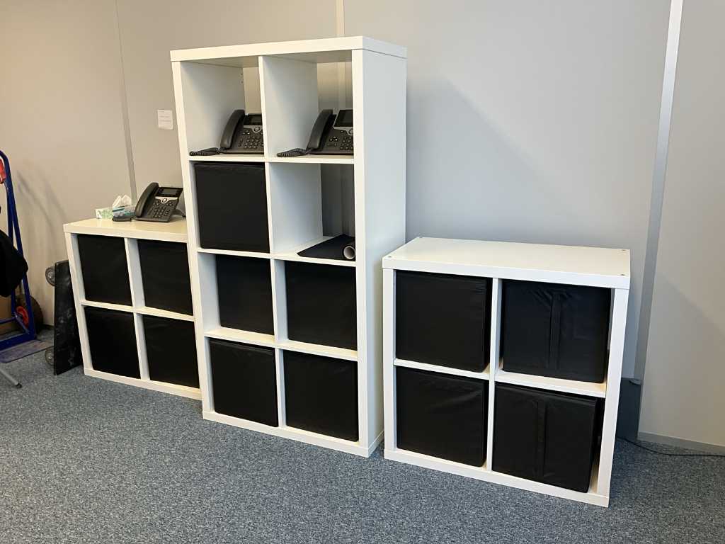 4x Storage cabinet KALLAX