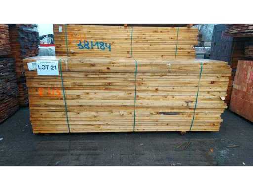 Cls Houten Kepers 3000x184x38mm 145 stuks