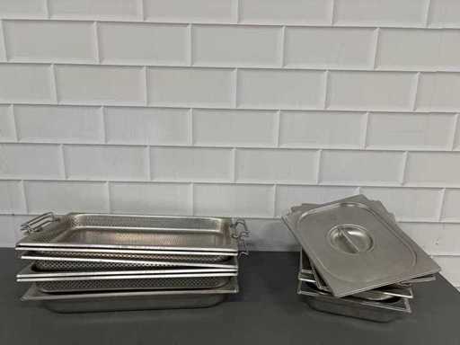 Stalowa taca gastronorm (10x)