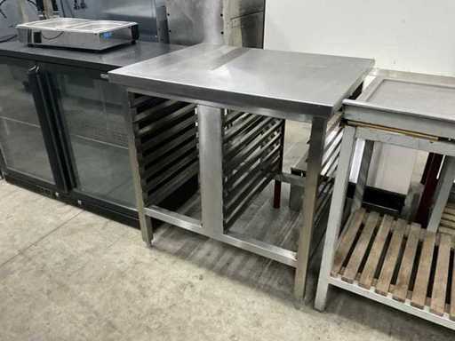 Combi steamer chassis