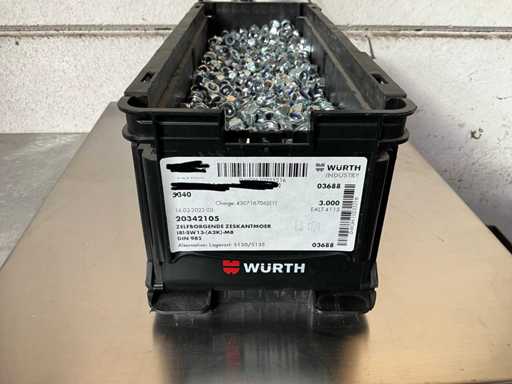 Fasteners, screws, nuts, bolts from Wurth, Rotadrill, Spa and others