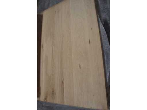 7x Massief eiken traptreden 33mm