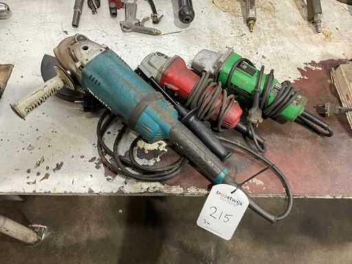 Angle grinder (3x)