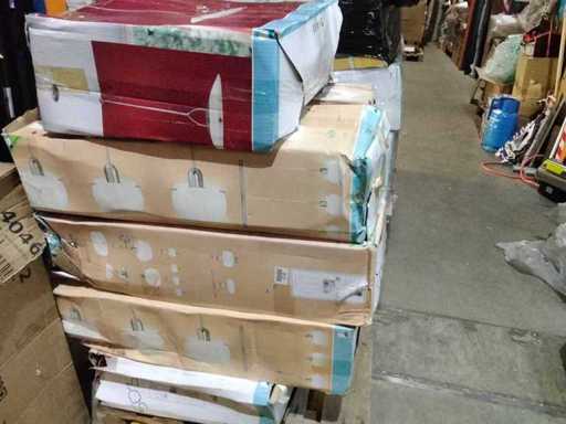 Diverse plafondlampen (8x)