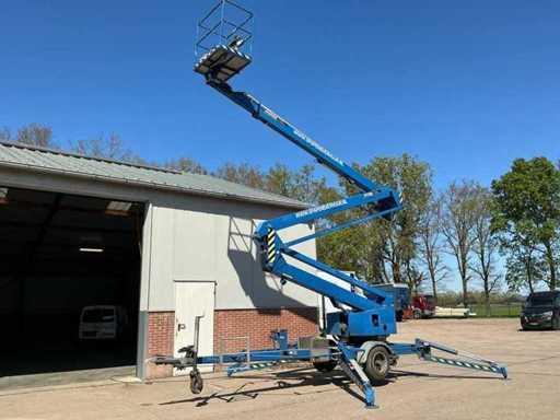 2006 Custers R20EHS Mobiele knikarmhoogwerker op trailer
