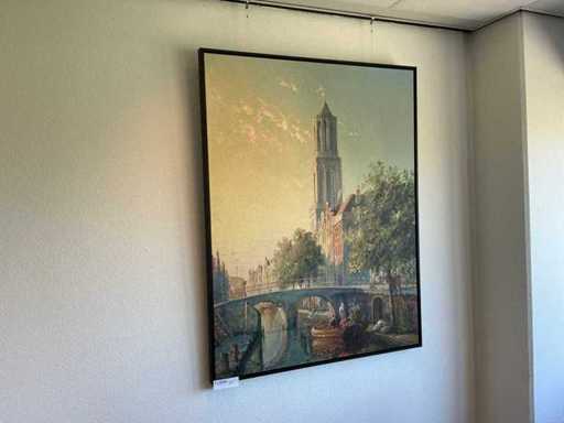 Décoration murale en toile