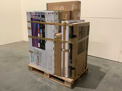 Merci di restituzione dei Pallet Televisions - 9 articoli