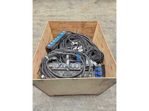 Batch power multicable
