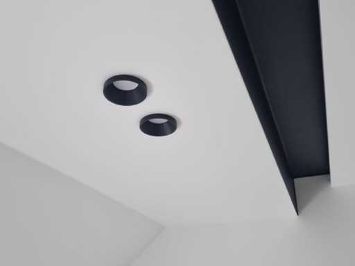 GU10 Luminaire encastré avec douille (100x)