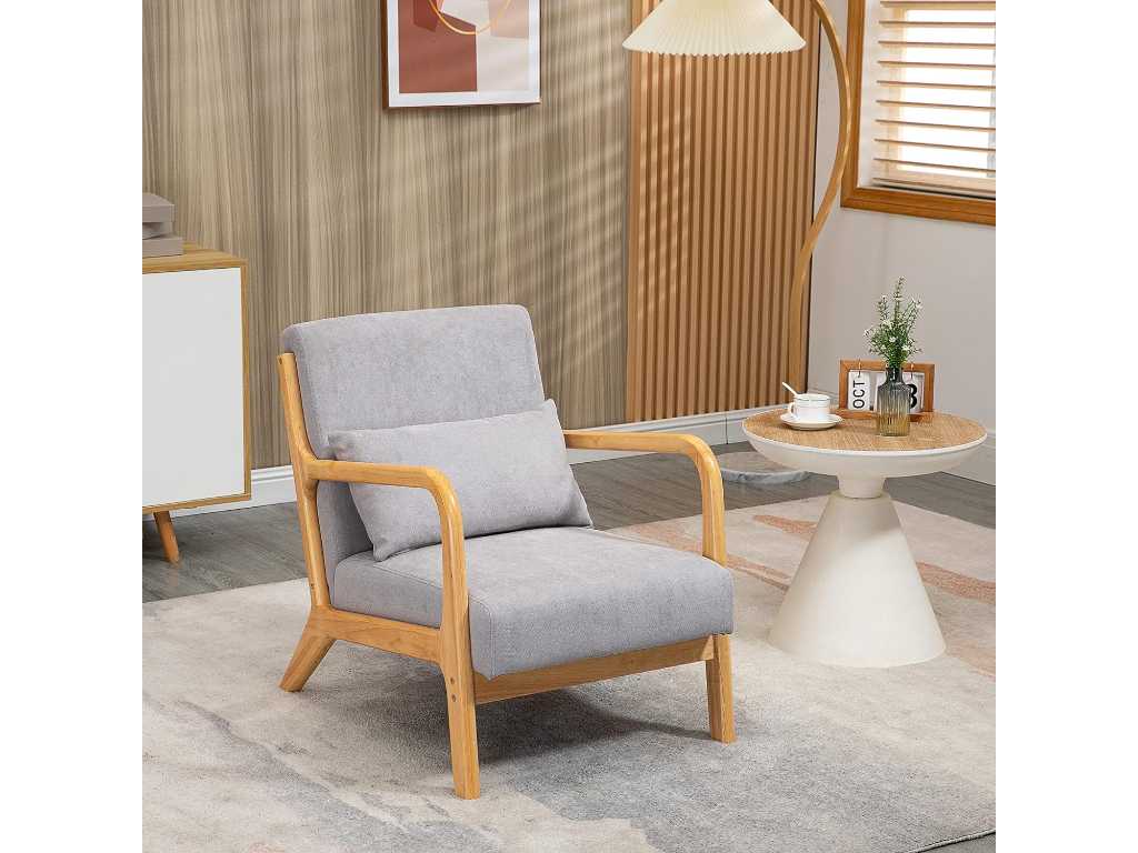 Fauteuil de Salon Design Moderne Chaise de Loisirs