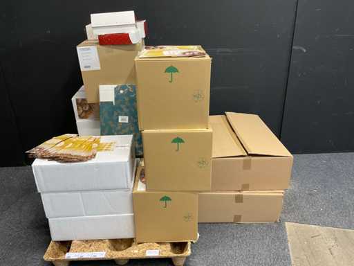 Lotto di materiali di imballaggio