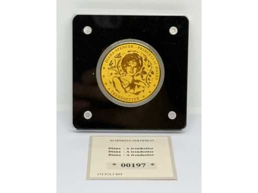 1/200 oz 999 Fine Gold Diana - O prințesă