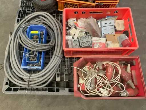 Charge verschiedener Elektronikteile