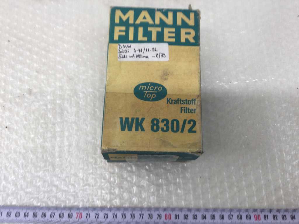 MANN-FILTER - Origineel MANN-filter - Brandstoffilter WK 830/2 - BMW- en Porsche-modellen - Brandstoffilter - Diversen