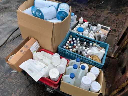 various Jacuzzi accessories