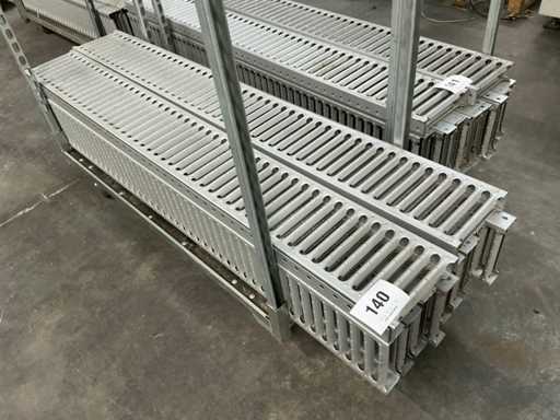 Canalisations de drainage en acier galvanisé (20x)