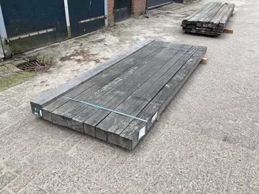 Hardhouten Balk 125x125x2500mm (9x)