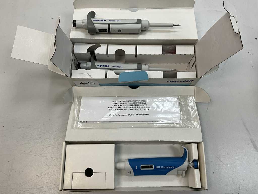 Pipetă Eppendorf (3x)