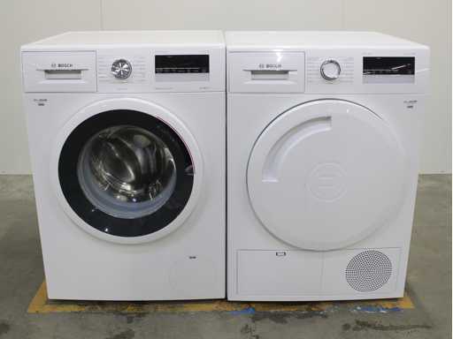 Bosch Serie|4 VarioPerfect EcoSilence Drive Exclusiv Wasmachine & Bosch Serie|4 Exclusiv Wasdroger