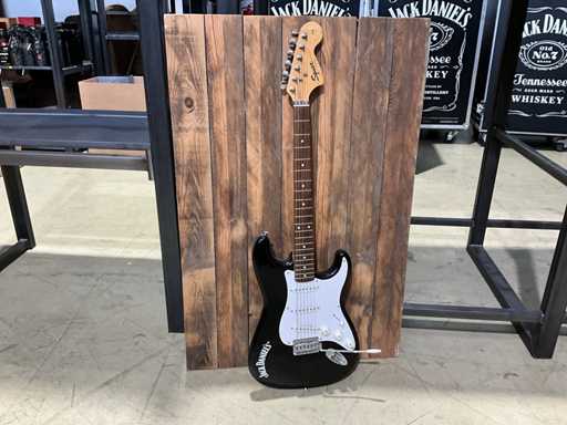 Squier Jack Daniels Stratocaster E-Gitarre