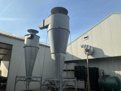 Ekstrakcja pyłu cyklonowego Agro Techniek