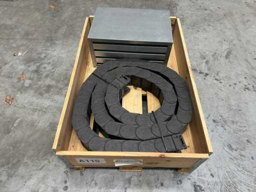 Partia łańcuchów energetycznych z metalową skrzynką sterującą