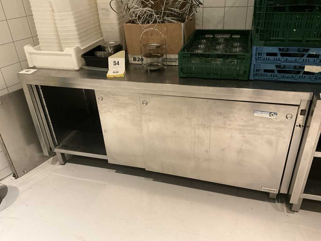 Stainless steel warming cabinet/work table ALPENINNOS