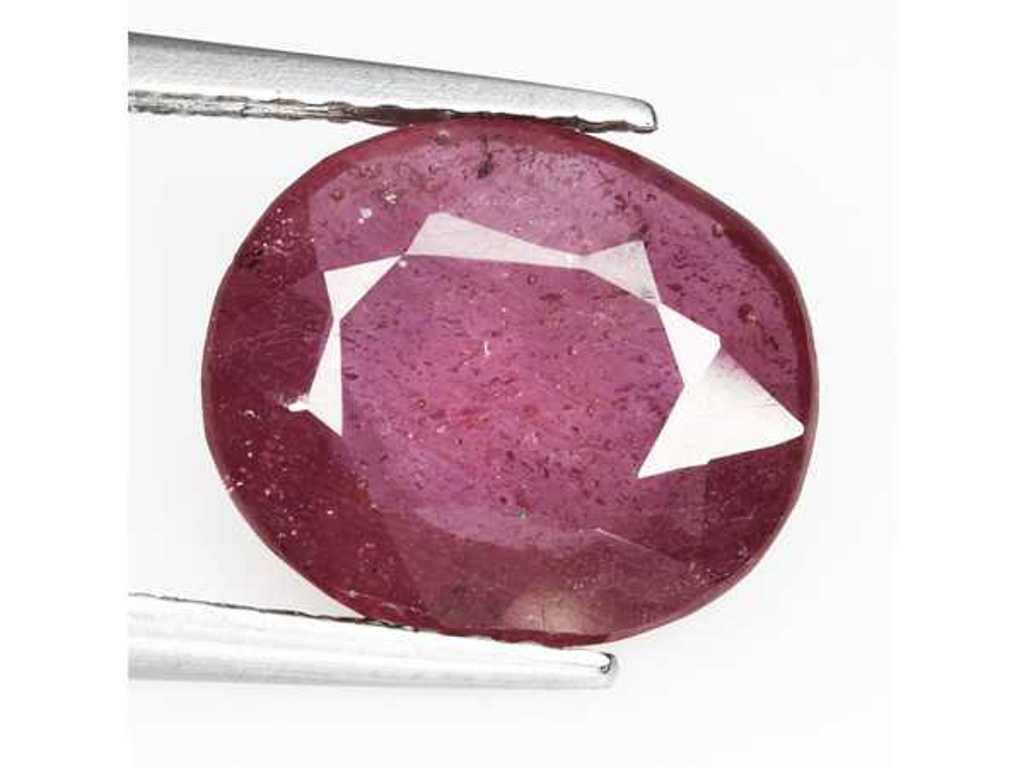 Natural Ruby (Red) 2.96 Carat