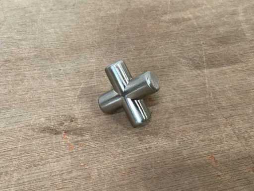 Starx Möbelhenkel, Edelstahlfarbe, 30 mm (100x)