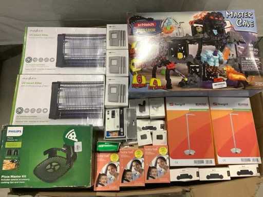 Marchandises de retour de palettes