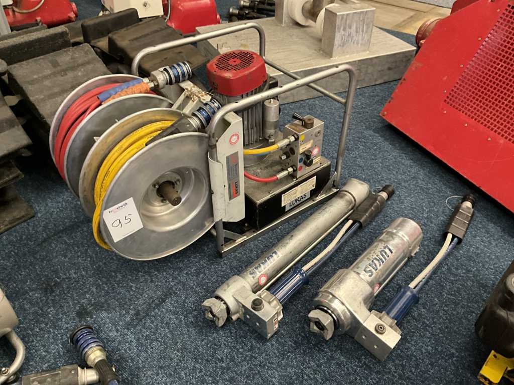 Set di strumenti di soccorso idraulico Lukas