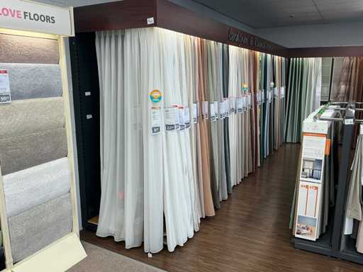 Party curtain samples