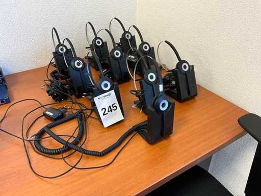 Jabra WHB003BS Headset (10x)