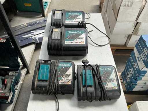 Makita DC18RC / DC36RA Battery Charger (7x)