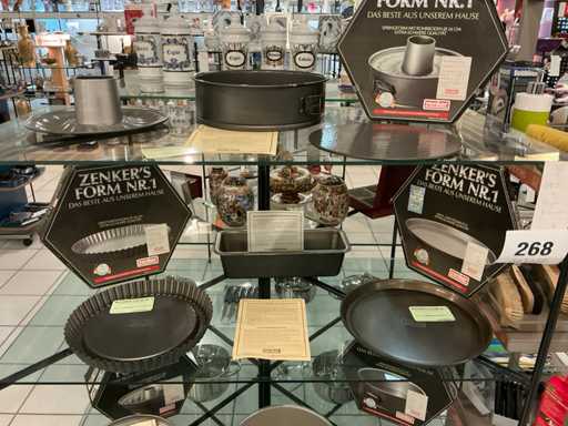 Zenker Diverse bakvormen met certificaten