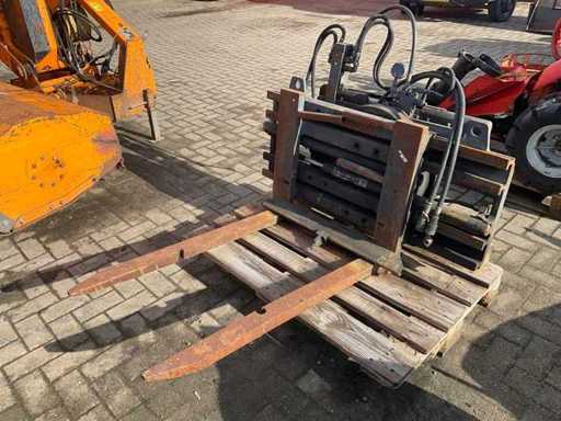 Positionneur de fourche hydraulique Kaup 15T491 avec rotateur