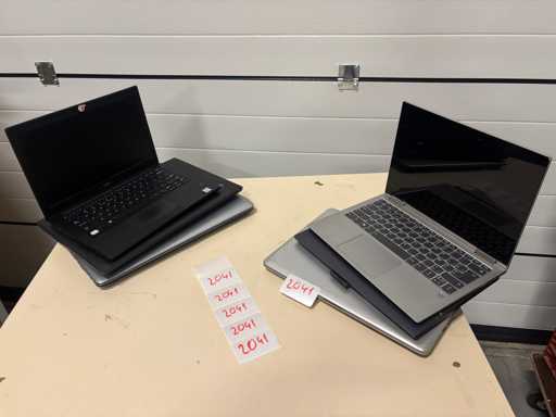 Partia laptopów 6x 