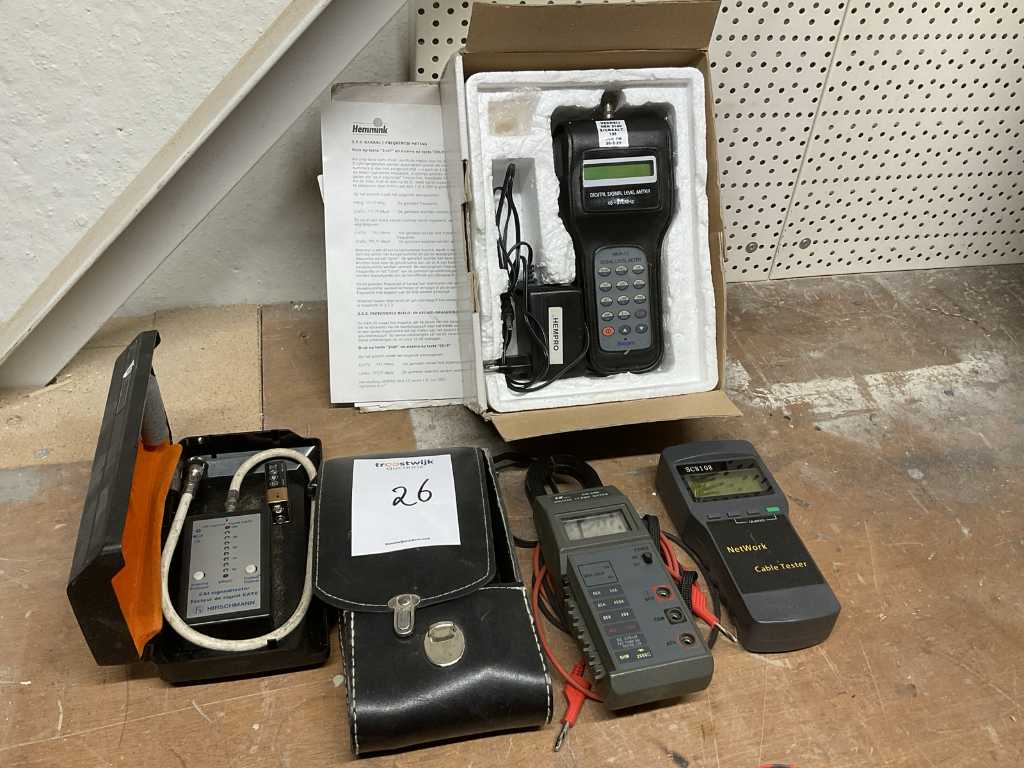 Measuring and testing equipment (4x)
