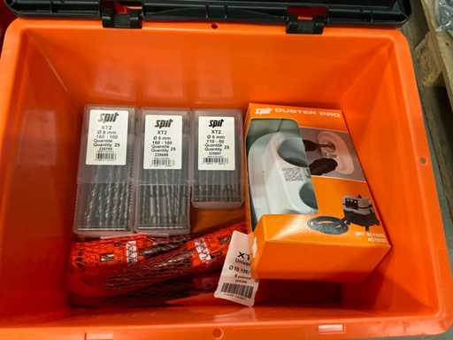 Zestaw wiertarek do spit (3x)