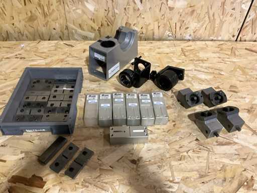 Primsmablokken, hoekfreeshouders en aluminium contuurbekken