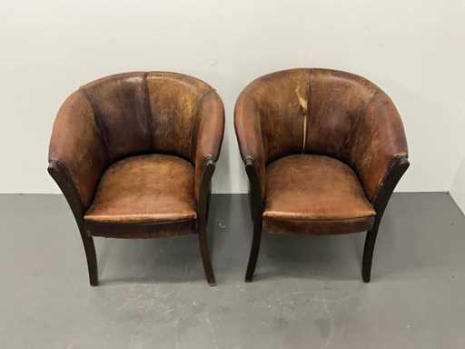 Schaffell-Tubchair (2x)
