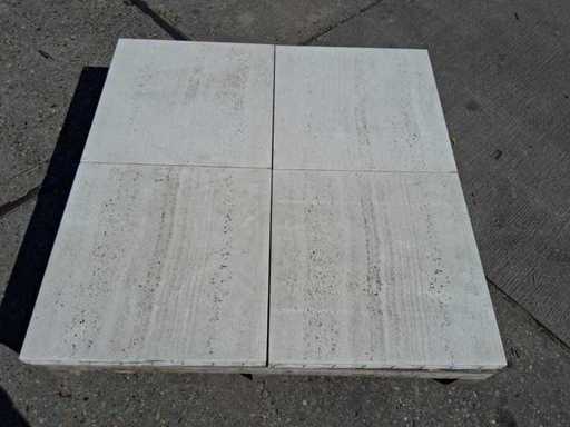 Concrete tiles for the garden (approx. 72m²) + Curbs (approx. 30 pieces)